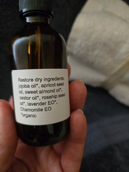 Restore Facial Oil Cleansing Oil for Dry Skin