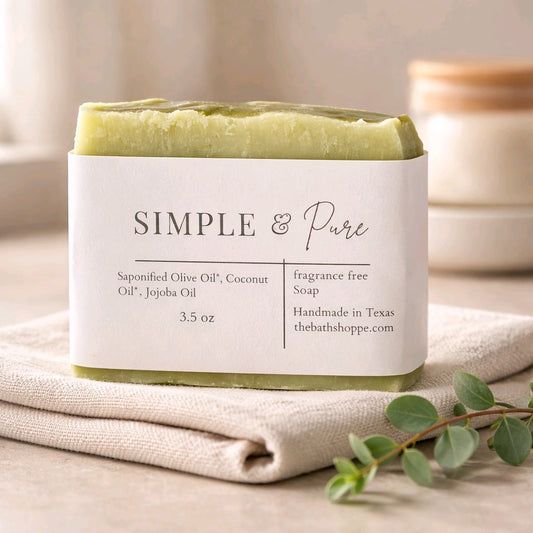 Simple and Pure Olive Oil Soap