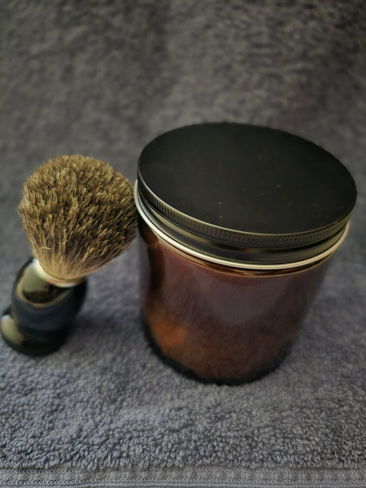 Smooth Operator Shave Butter and Brush